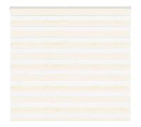 vidaxl zebra roller blind marble beige 165x100 cm - polyester fabric dual layer panel blinds with light control for living room, bedroom, office