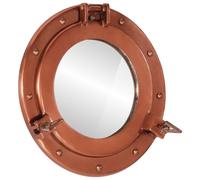 vidaXLÂ Porthole MirrorÂ Wall Hanging Home Chic DecorativeÂ Aluminium and Glass