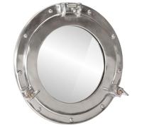 vidaXLÂ Porthole MirrorÂ Wall Hanging Home Chic DecorativeÂ Aluminium and Glass