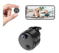 VIDCASTIVE Mini Spy Hidden Camera 4K Wireless WiFi Small Nanny Cam Portable Indoor Secret Tiny Video Security Cameras with 100 Days Standby Battery Life AI Motion Detection Night Vision