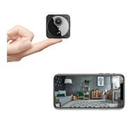VIDCASTIVS 4K Mini Wireless Camera 2.4/5GHz WiFi Nanny Cam with Audio, Phone App, Long-lasting Battery Life, PIR Motion Sensor, Night Vision, Free Cloud Storage, 150° Wide Angle Viewing