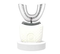 VIDECOR Whitening Toothbrush, Ultrasonic U-Shaped Electric Toothbrush for Adults, Automatic, Rechargeable, Washable, and Perfect for Travel and Home Use with 360° Whole Mouth Cleaning,A