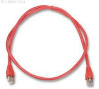 VIDEK - 1962-1R - PATCH LEAD, CAT5E, STP, RED, 1M