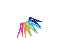 Vidence Clothes Pegs, 50 Pcs Durable Clothes Pegs for Washing Line with 5 Colors, Non-Slip Laundry Pegs with Strong Spring, Washing Line Pegs Fit for Washing Line, Food Bags, Photos.