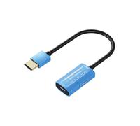 Video Adapter Cable HD to Type C Converter 4K 60Hz Ultra Fast Data Transfer Plug and Play for Home Office Aluminum Alloy 220x23.7x12.2mm