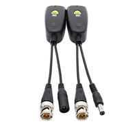 Video Balun Connectors Audio Data Power BNC Network Transceiver to RJ45 Adapter AHD/CVI/TVI/CVBS