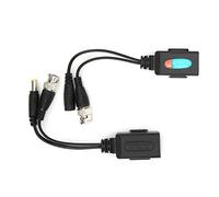 Video Balun Connectors Passive,Video Balun Transceiver,8MP HD Video Balun Coaxial Passive for AHD/CVI/TVI/CVBS Twisted-Pair Transceiver