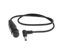 Video Broadcast Monitor XLR 4 Pin Female DC 5.5x2.5mm Barrel Plug Power Cable