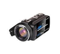 Video Camera, 4K 56MP Video Camera Camcorder Vlogging Camera Digital Vlogging Camera With 3.0 Inch HD Touch Screen/Night Vision/Wifi External Microphone(No SD Card,Camera Only)