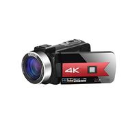 Video Camera, 4K Camcorder Live Streaming Webcam 56MP Digital Cameras For Photography Night Vision Vlog Video Recorder(32G SD Card,Blu)