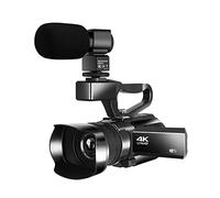 Video Camera, 4K Video Camcorder Live Streaming For Vlog Recording 48MP WIFI 30X Digital Zoom 3.0 Touch Screen Recorder Camera(Standard,RX100-Microphone)