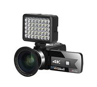 Video Camera, 4K Video Camera Camcorder Ultra HD 56MP 3.0Inch 16X Digital Zoom IR Night Vision Vlogging Recorder Camcorder(16G SD Card,Groen)