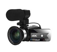 Video Camera, 4K Video Camera Camcorder Ultra HD 56MP 3.0Inch 16X Digital Zoom IR Night Vision Vlogging Recorder Camcorder(16G SD Card,Nero)