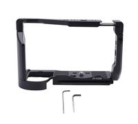 Video Camera Cage Rig, Compatible with RS2 RS3 RS4 Stabilizers, for ZV E10II Camera, with Arca Type Plate, Multiple Mounting Points, Aluminum Alloy, for Online Teaching Live
