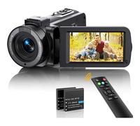 Video Camera Camcorder FHD 1080P 36MP 30FPS YouTube Vlogging Camera Recorder IR Night Vision 16X Digital Zoom 3.0'' 270 Degree Rotation IPS Screen