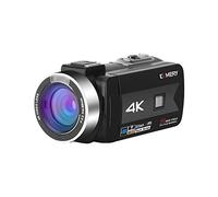 Video Camera, Digital Video Camcorder For Vlog Recording 4K 56MP Touch Screen Wecam Vlogging Camera With Night Vision HD Recorder WiFi Built In Fill Light(64 G SD Card,K1 Standard)