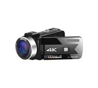 Video Camera, Video Camera 4K Vlogging Camcorder For Live Stream WiFi Remote Control Night Vision Touch Screen Photography Take Picture(No SD Card,K1 Camera Only-Gray)