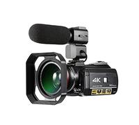 Video Camera, Video Camera Camcorder 4K, AC3 IR Night Vision WiFi Digital Vlogging Professional, Tuber Camcorders Full HD(Bundle A)