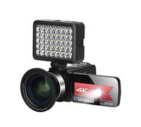Video Camera, Vlogging 4K Video Camera For Vlog Recording 56MP 3.0Inch 16X Digital Zoom IR Night Vision WiFi Digital Camera Camcorder With Microphone(Standard,Groen)