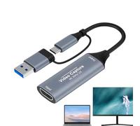 Video Capture Card | Audio Converter | USB Computer Capture Card,for Computer Laptop Phone Game Streaming Recording TV VCR