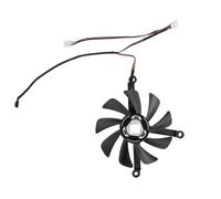Video Card Cooler Fan For RX 5700 XT 8GB THICC III Ultra 95MM 85MM CF1010U12S RX5700XT Graphics Card Cooling Fan Computer cooling part(Fan - C)
