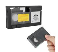 Video Cassette Player, to VHS Adapter, Camcorder Cassette Adapter, Playback Recording Video Cassette Adapter for S-VHS-C S-VHS Tapes, One Touch Control, Not Compatible with 8mm MiniDV Hi8