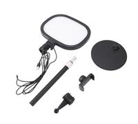 Video Conference Lighting Kit Professional Desktop Video Conference Light with Stand Phone Holder Adjustable Brightness USB Powered for Streaming Video Recording Zoom Meetings