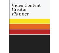 Video Content Creator Planner