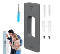 Video Door Holder, Ring Doorbell Holder | Door-to-Door Mounting Bracket for Quick Setup, Camera Doorbell Holder for Optimal Viewing Angle, Su
