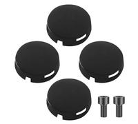Video Doorbell Button Replacement with 4 Silicone Covers and 2 Metal Screws Sunproof and Waterproof Doorbell Button Replacement Compatible with Ring Doorbell Pro for Repair Broken Doorbell Button