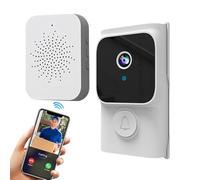 Video Doorbell Camera | Video Calling Doorbell | Two-Way Communication Security Camera for Night Home Wall Entrance Outdoor Apartment Store Gate Yard Dorm Daily