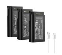 Video Doorbell Compatible Replacement Battery | 7000mAh Rechargeable Lithium Battery ，Compatible For Eufy，E340(3pcs batteries)