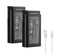 Video Doorbell Compatible Replacement Battery | 7000mAh Rechargeable Lithium Battery ，Compatible For Eufy，E340(2pcs batteries)