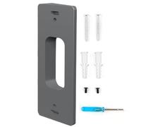 Video Doorbell Holder, Mounting Bracket for Ring, Anti-Theft Doorbell Support, Wedge Plate with an Angle Adjuster for Home Use Doorbell, Secure Holder for WiFi