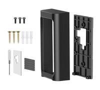 Video Doorbell Mount Bracket, No Drilling Installation for for Ring Battery Doorbell 2024 & 2nd Gen, Secure Plastic Holder for Home Apartment Office