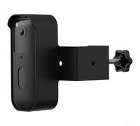 Video Doorbell Mount for Blink, Stainless Steel and ABS Security Bracket, Black Anti-Theft Wall Holder