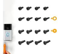 Video Doorbell Screws Replacement, Replacement Doorbell Screws, Security Doorbell Screws for Video doorbell, Video doorbell 2 and Pro, Doorbell Security Screw,Doorbell Accessories (16pcs)