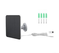 Video Doorbell Solar Panel, For Ring Video Doorbell Solar Panel Charger Efficient Charging, 5W Monocrystalline Silicon, Easy Installation(White)