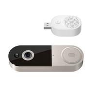Video Doorbell Systems Camera Night Visibility Motion Alerts Multiple User Sharing ABS Housing Real Time Alerts Doorbell