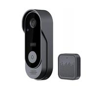 Video Doorbell Wireless Doorbell Camera with Chime, 2K HD Smart Security Video Door Bell, Night Vision, 2-way Audio, Motion Detection, SD/Cloud Storage, 2.4GHz WiFi, Battery Powered, Live View (m9)