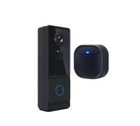 Video Doorbell Wireless, Smart Home Wireless WIFI Video Doorbell IP65 Waterproof Voice Intercom e Phone Remote Monitoring Alarm PIR Motion Detection