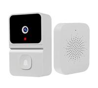 Video Doorbell Wireless - Wireless Video Doorbells with Motion Sensor, Night Vision Security Camera, Two-Way Talk Doorbells, Home Monitoring System with Cloud Backup, Smart Doorbell for Real-Time