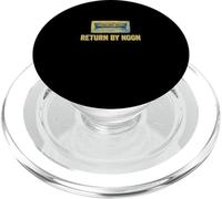Video Drop Box Return By Noon Retro Movie Video Store PopSockets PopGrip for MagSafe
