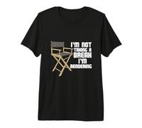 Video Editing Design for Filmmaker - I'm Rendering Premium T-Shirt