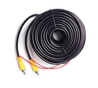 Video Extension Cable Car Rear View Camera Video Cable for Car Backup Camera with Durability PVC Coating Wire Extension