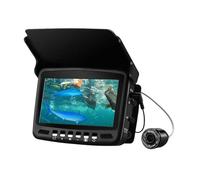 Video Fishing Camera Kit 4.3 Inch IPS LCD Monitor 1000TVL Fish Finder For Winter Underwater Ice Fishing Backlight ON/OFF for Sea, Lake, Boat, and Kayak Fishing(Camera 15M Cable)
