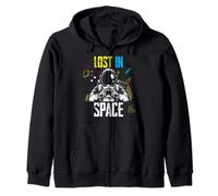 Video Game Astronauts Love Gaming Space Gamer Lost In Space Zip Hoodie
