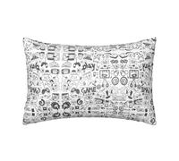 Video Game Boys Satin Silk Pillow Case Pillowcase - Luxuriously Soft & Smooth, Hair and Skin Friendly, Invisible Zipper, 20x30in, for Home Decor