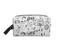 Video Game Boys Storage Bag Toiletry Bag Travel Bag Cute Cosmetic Bag Makeup Accessories