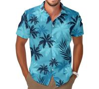 Video Game Button Shirt, Summer Gaming Casual Hawaiian Shirt, Birthday Gifts for Gamer, Game 4, L